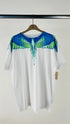 T-shirt collo piume