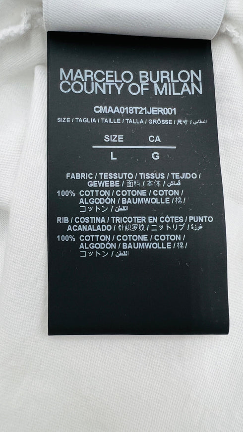 T-shirt collo piume