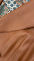 Gilet lungo in pelle