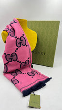 Sciarpa reversibile 100% lana GUCCI