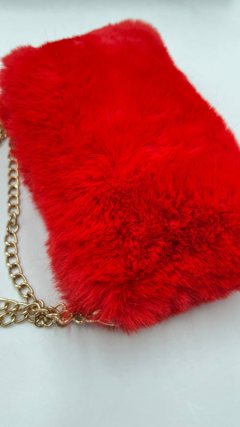 Borsa in eco-pelliccia