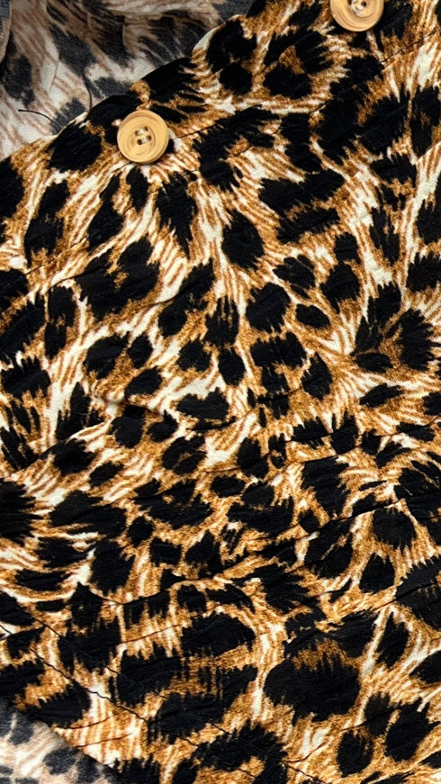 Camicia stampa animalier