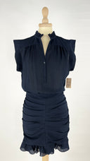 Abito smanicato blu notte BA&SH