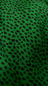 Camicia animalier verde