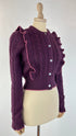 Cardigan corto in lana