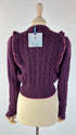 Cardigan corto in lana