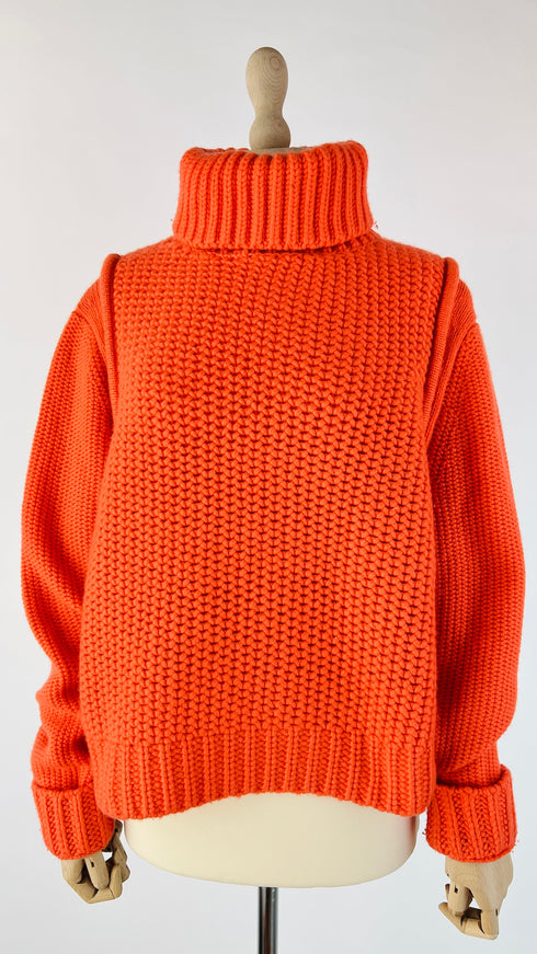 Maglione collo alto