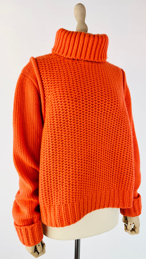 Maglione collo alto