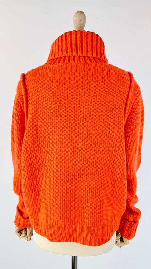 Maglione collo alto