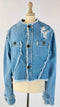 Giacca corta in denim