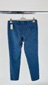 Pantaloni a righe fiammate blu