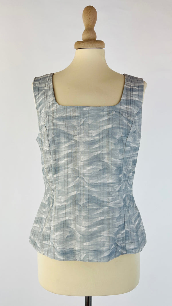 Top scollo quadrato