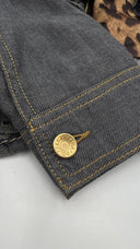 Giacca denim con le balze DOLCE&GABBANA
