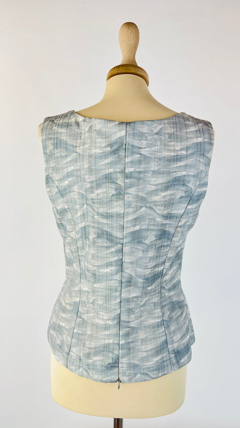 Top scollo quadrato