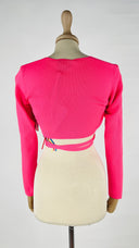 Scaldacuore fucsia MSGM
