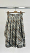 Gonna asimmetrica jacquard