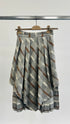 Gonna asimmetrica jacquard