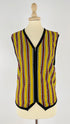Gilet con zip vintage