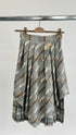 Gonna asimmetrica jacquard