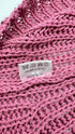 Maglia coste scollo ampio