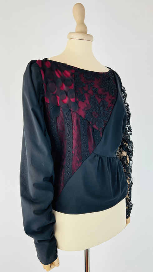 Blusa patchwork