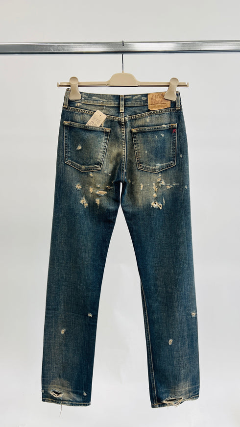 Denim distressed