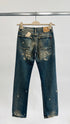 Denim distressed