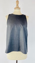 Top girocollo grigio