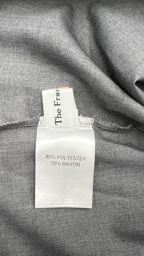 Top girocollo grigio