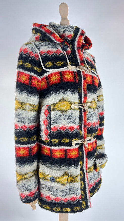 Giacca multicolor con alamari