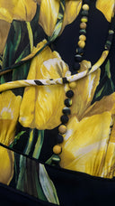 Abito corto tulipani Dolce & Gabbana