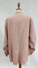 Blazer rosa gessato Parisienne et alors