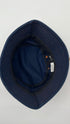 Bucket hat denim blu