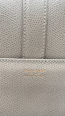 Bauletto "Borgonuovo" tortora GIORGIO ARMANI
