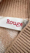 Maglione a rombi Rouge