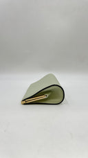 Borsa clutch verde menta Valextra