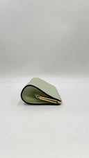 Borsa clutch verde menta Valextra