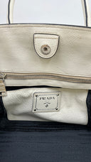 Borsa shopping panna PRADA