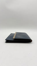 Pochette blu notte Valextra