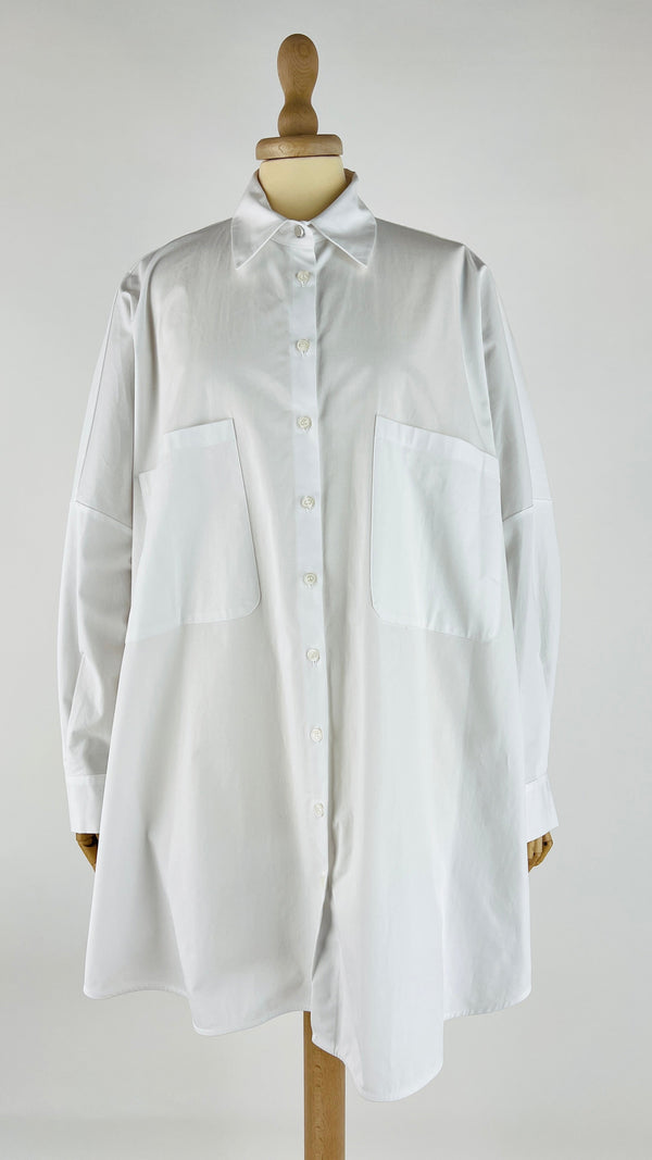 Camicia oversized in cotone