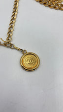 Cintura catena oro logo CHANEL