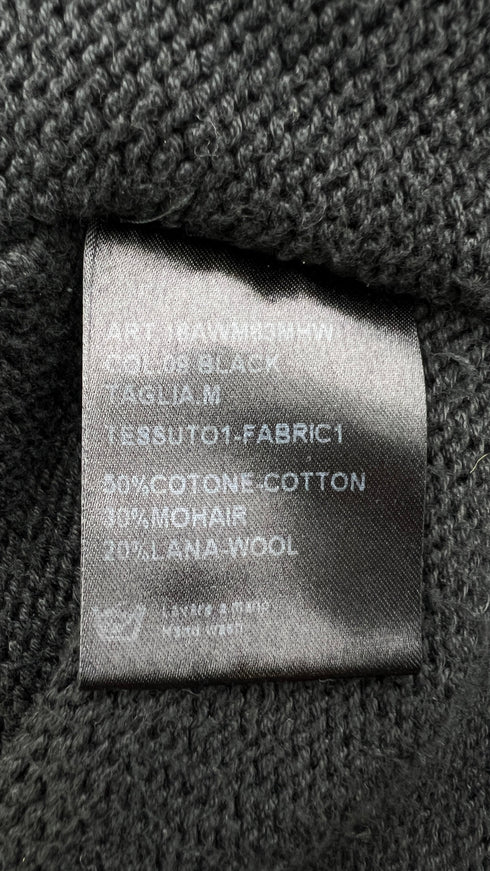Maglione oversize in cotone-mohair