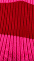 Maglione righe e logo