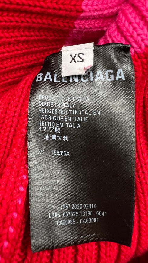 Maglione righe e logo