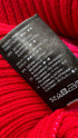 Maglione righe e logo