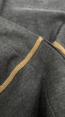 Cardigan grigio 100% cotone Brunello cucinelli
