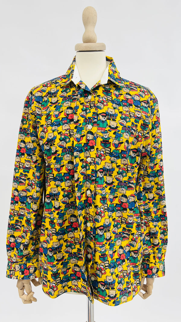 Camicia con orsetti vintage