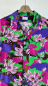 Camicia bowling a fiori