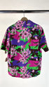 Camicia bowling a fiori