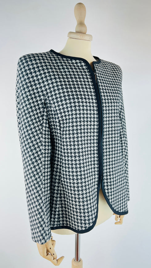 Giacca pied de poule vintage